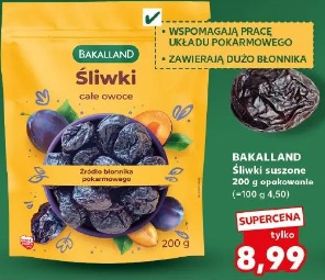 Bakalland Śliwki całe owoce