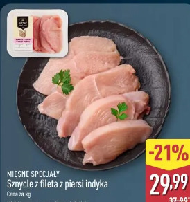 Mięsne Specjały Sznycle z fileta z piersi indyka