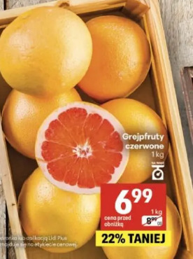 Grejpfruty czerwone