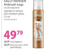 Sally Hansen Airbrush Legs wodoodporny rajstopy w sprayu medium glow