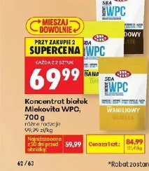 Koncentrat białek Mlekovita WPC, 700 g
