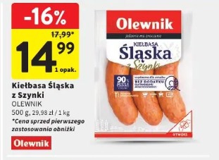 Kiełbasa śląska z szynki OLEWNIK
