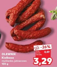 Olewnik Kiełbasa myśliwska, jałowcowa