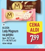 Algida Lody Magnum na patyku
