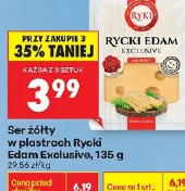 Ser żółty w plastrach Rycki Edam Exclusive