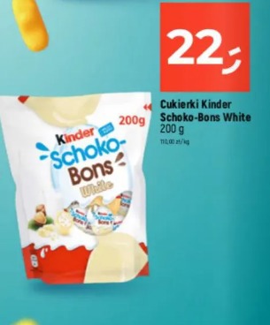 Cukierki Kinder Schoko-Bons White
