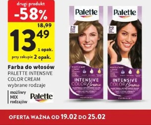 Farba do włosów Palette Intensive Color Cream