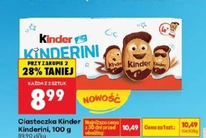 Ciasteczka Kinder Kinderini