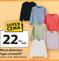 Bluza dziecięca typu crewneck