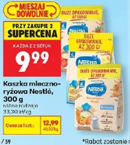 Kaszka mleczno-ryżowa Nestlé, 300 g