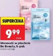 Maseczki w płachcie Be Beauty, 5-pak