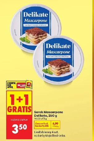 Serek Mascarpone Delikate