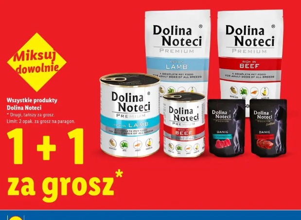 Dolina Noteci karma dla psa