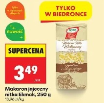 Makaron jajeczny nitka Ekmak