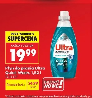 Płyn do prania Ultra Quick Wash