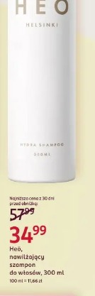 Heö, nawilżający szampon do włosów