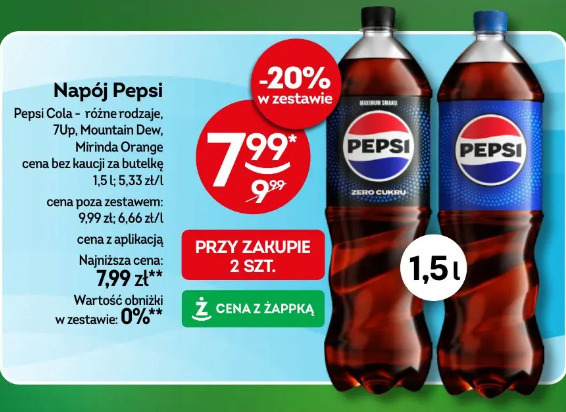 Napój Pepsi