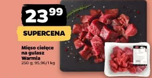 Mięso cielęce na gulasz Warmia