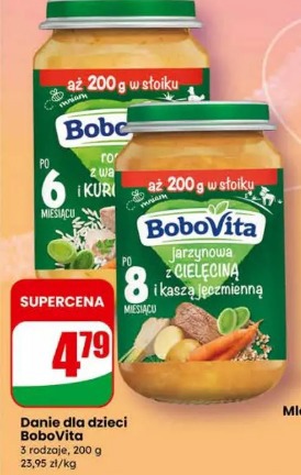 Danie dla dzieci BoboVita