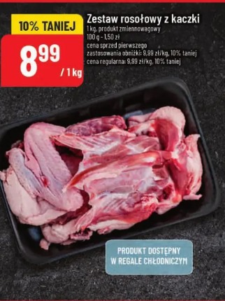 Zestaw rosołowy z kaczki