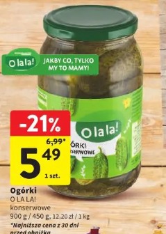 Ogórki konserwowe O La La!