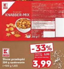 Słone przekąski K-Classic