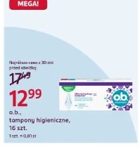 o.b., tampony higieniczne