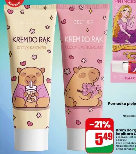 Krem do rąk Kapibara Celther