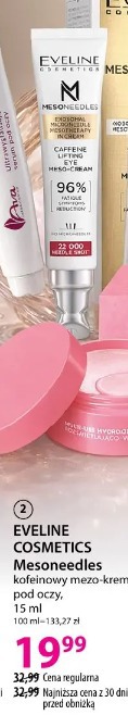 EVELINE COSMETICS Mesoneedles kofeinowy mezo-krem pod oczy