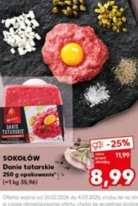 Sokołów Danie tatarskie