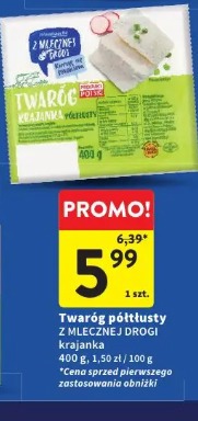 Twaróg półtłusty Z Mlecznej Drogi krajanka