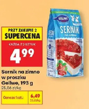 Sernik na zimno w proszku Gellwe