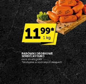 Parówki drobiowe Serdelki Yano
