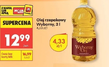 Olej rzepakowy Wyborny