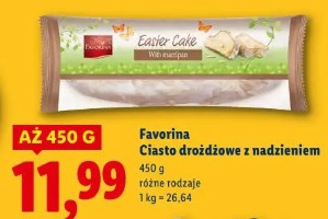 Favorina Ciasto drożdżowe z nadzieniem