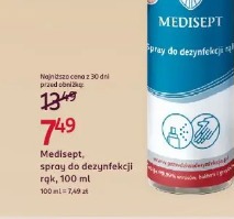 Medisept spray do dezynfekcji rąk
