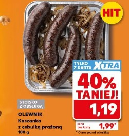 Olewnik Kaszanka z cebulką prażoną