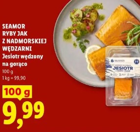 Seamor Ryby Jak Z Nadmorskiej Wędzarni Jesiotr wędzony na gorąco