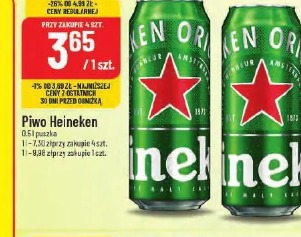 Piwo Heineken