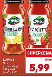 Łowicz Słodko-kwaśny, Do spaghetti