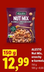 Alesto Nut Mix, orzechy w karmelu