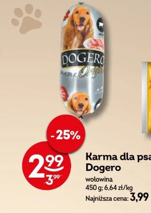 Karma dla psa Dogero