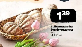 Bułka muszelka żytnio-pszenna