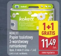 Kokett Papier toaletowy 3-warstwowy rumiankowy