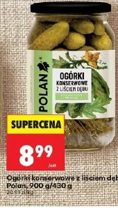 Ogórki konserwowe z liściem dębu Polan