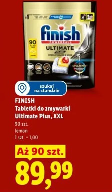Finish Tabletki do zmywarki Ultimate Plus, XXL