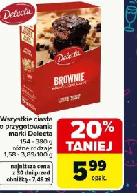 Ciasta do przygotowania Delecta