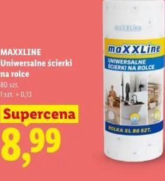 Maxxline Uniwersalne ścierki na rolce