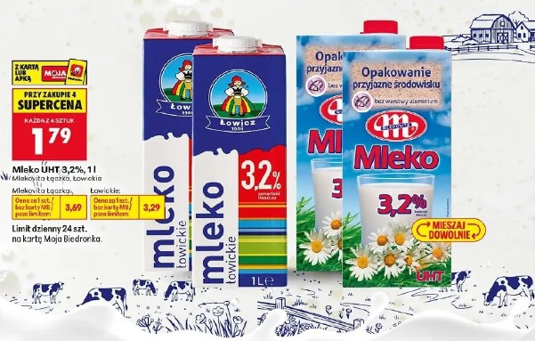 Mleko UHT 3,2% Mlekovita