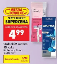 Golarki 2 ostrza Be Beauty, Skino